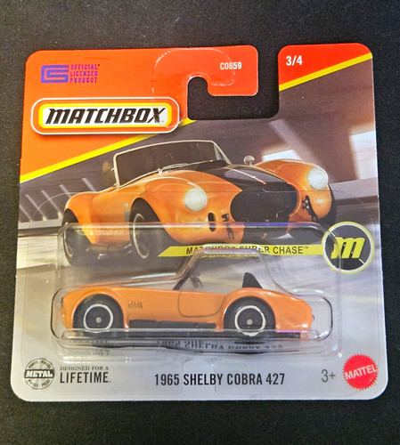 Matchbox 1965 shelby cobra - matchbox, 427