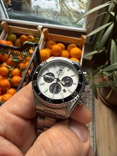 Orient Mako RA-TX0203S Solar Chronograph Edelstahl – neuwertig, kaum getragen