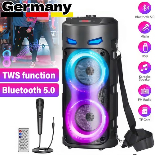 Bluetooth lautsprecher rgb - bluetooth-5.0,