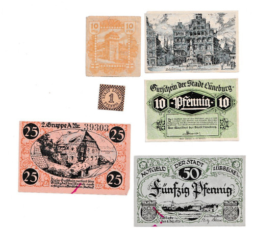Notgeld stück inv 491 - 6,