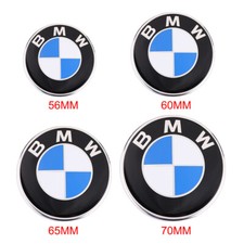 4x 56/60/65/70mm Auto Nabenkappen Sticker Nabendeckel Emblem Aufkleber Für BMW