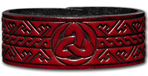 Lederarmband 24mm trinity - lederarmband,