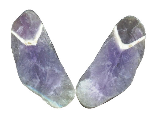 Achat agate paar amethyst - 1,