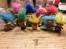 Vintage Troll Puppen 90er Jahre Sammlung Konvolut 10 Stück