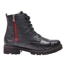REMONTE Stiefeletten Schwarz Leder Herren UK 6,5