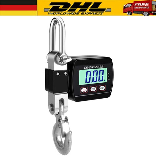 500kg profi hängewaage lcd - hängewaage,
