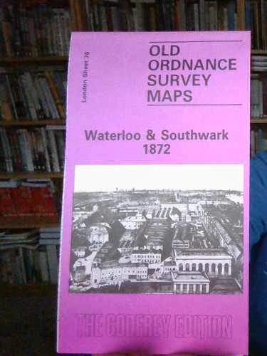 Map waterloo and southwark - of,
