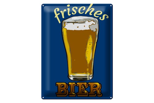 Blechschild alkohol 30x40cm - blechschild,