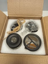 2x AOZITA Badezimmer-Accessoires-Set I Seifenspender, 2 Apothekergläser & Zahnbü