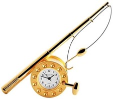 Miniaturuhr Angelrute Modell