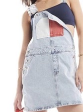 Tommy jeans latzkleid 36 - jeans, s