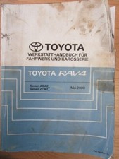 Toyota RAV4  Werkstatthandbuch für Fahrwerk und Karosserie, Mai 2000