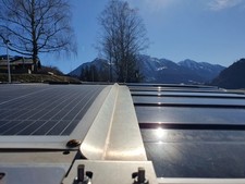 Spoiler / Windabweiser PV Träger für VW T5 T6 T6.1 mit Hubdach