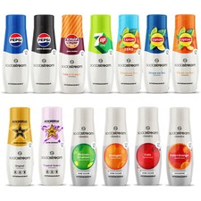 SodaStream Sirup Getränkesirup Konzentrat Sprudler mit und ohne Zucker 37 Sorten