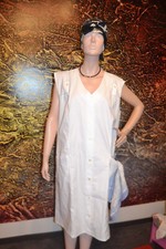 Putzfrau Kostüm,Karneval,Damen,Gr.52, Reinigungskraft,3 Tlg.