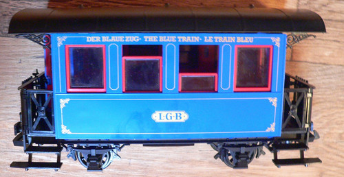 Lgb blauer personenwagen aus - blauer,