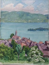 Aquarell "Ronco s. Ascona