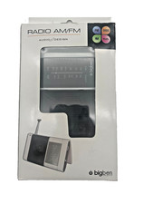 Taschenradio Schwarz Silber Pocket Radio AM FM tragbar mobil - Bigben TR10N