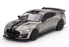 FORD Mustang Shelby GT500 SE Widebody  - gray metallic - Mini GT 1:64