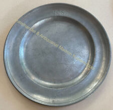 orig. Zinn Teller antik alt um