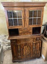 Wunderschöner Buffetschrank Schrank Antik Intrasien Sekretär 2 Teilig 