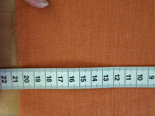 Leinenband rico terrakotta - 1m, rico,
