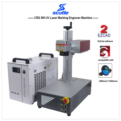 Crs laser marking - 5w, uv