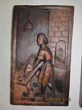 Holzbild geschnitzt, 150 Jahre