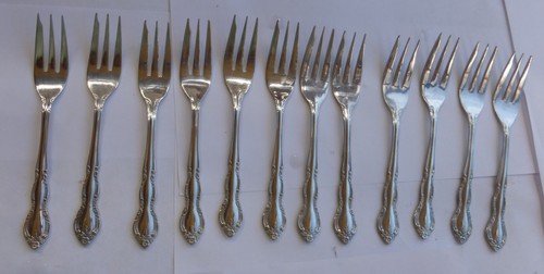 12x gabel kuchengabel altes - 12x,