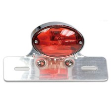 Mini-Rücklicht Cat-Eye chrom