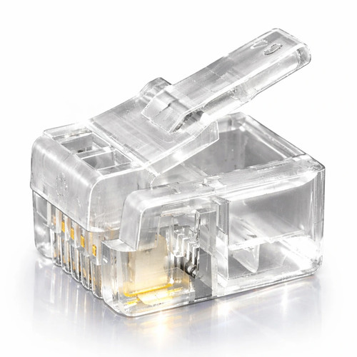 Rj11 4pol 6p4c modular western - 4pol,