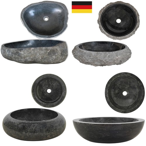 Waschbecken flußstein - waschbecken,