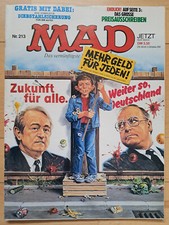 Deutsches MAD Nr.213 - TOP Z1 ORIGINAL BSV COMICHEFT Satire Alfred E.Neumann