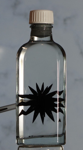Ferrofluid dekoflasche - ferrofluid,