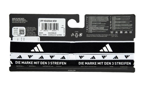 Adidas unisex neu haarband - adidas, 3pp