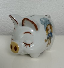 Sparschwein  Miss Petticoat Roth International 1978/10 x 6,8 x 8cm Neuwertig/süß