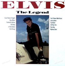 Elvis - The Legend LP (VG) .