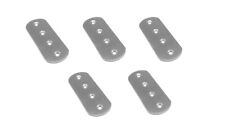 Edelstahl Lochplatte 95x38mm Holzverbinder Lochblech Flachverbinder 5 Stück