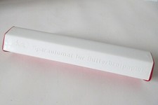 Melitta Sparautomat für Butterbrotpapier Abroller Kunststoff rot/weiß Vintage