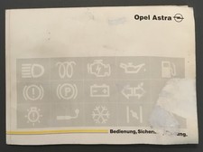 Opel Astra F 1993 Bedienungsanleitung Anleitung Wartung Service Papiere Brief GM