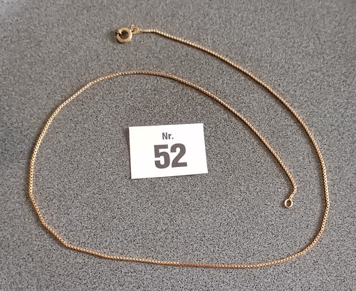 Goldkette 585 40cm lang - goldkette,