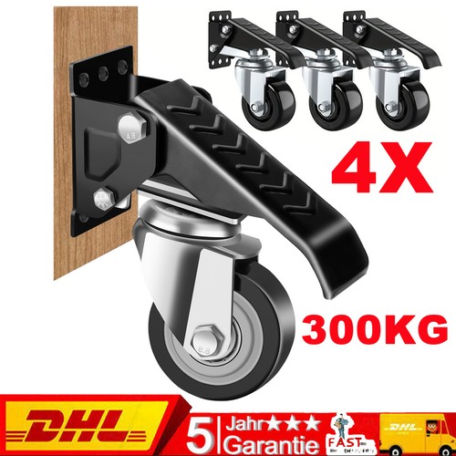 Absenkbar lenkrollen set - 4x,