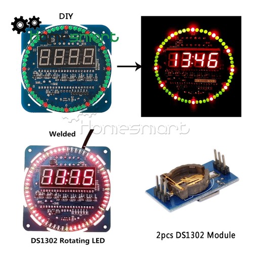 Ds1302 rotating led electronic - rotating,