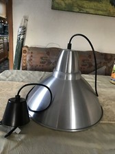IKEA Hängelampe Hängeleuchte Deckenlampe Lampe Pendel-Lampe Edelstahl 35 cm D