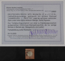 TREFF Deutsches Reich 21 a