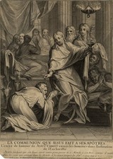 Antiker religiöser Druck -