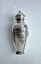 alter 830 Silber Zuckerstreuer - alt nordischer Wikinger Stil - Thune Norway