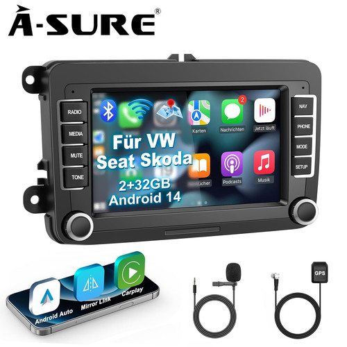 32g android autoradio - 2+32g,