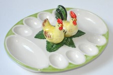 BASSANO KERAMIK  Eierplatte