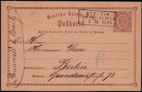 Preussen stettin - preussen;, "stettin